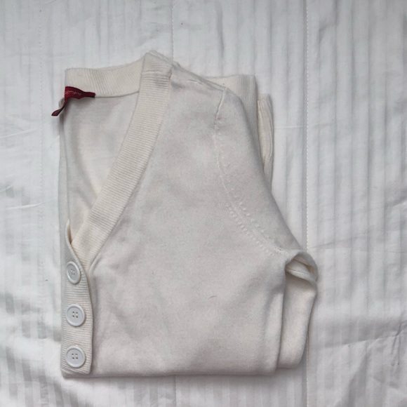 B.U.M Equipment White/Creme Sweater - Picture 4 of 4
